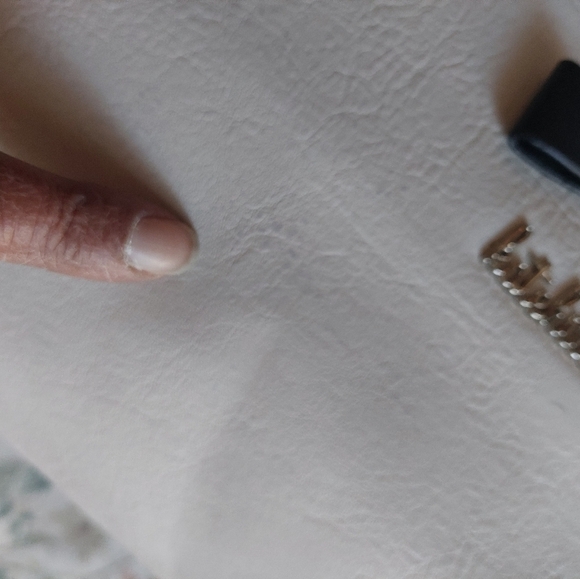 Vintage* Kate Hill Winter White Handbag/Purse - Picture 8 of 15